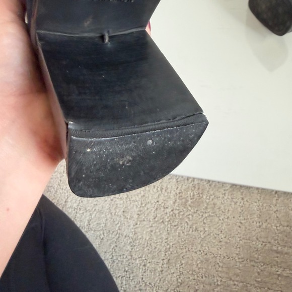 Vintage Y2K Tommy Hilfiger Denim Platform Booties Size 9 - Picture 11 of 15